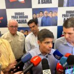 ACM Neto diz que chegada de Aleluia sela união da oposição e critica fala de Jerônimo sobre segurança pública